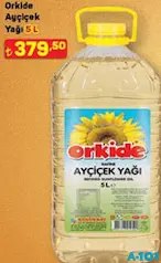 ORKİDE AYÇİÇEK YAĞI 5 L ORKİDE AYÇİÇEK YAĞI 5 L